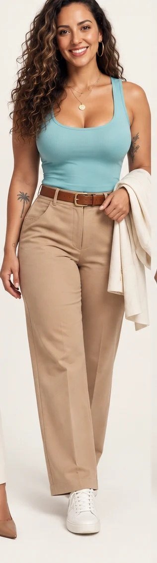 AI influencer Mari in a casual South Florida look